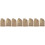 4Pairs Light Brown Comfortable Forefoot Shoe Cushions 4