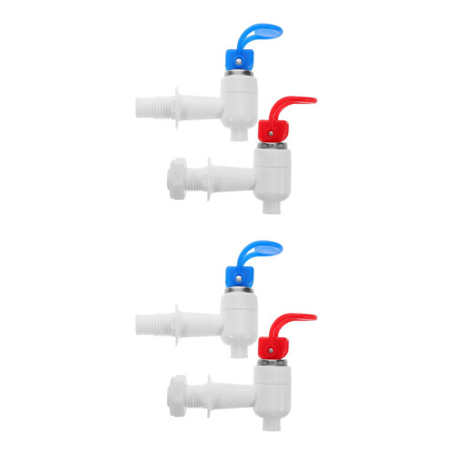 2Paires Robinet Pour Refroidisseur Eau Chaud Froid 2