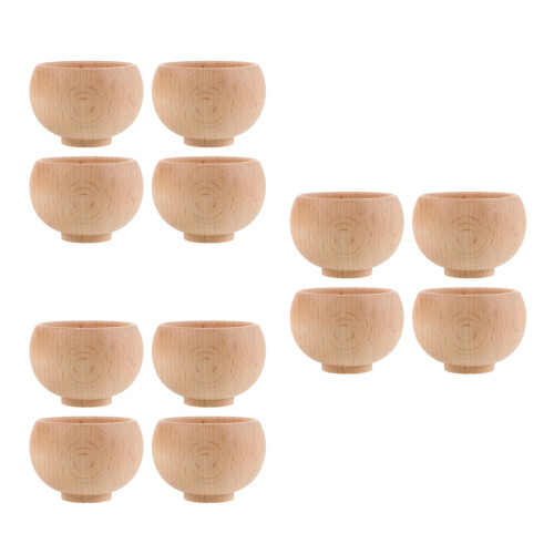 12Pièces Base En Bois Pour Couture Avec 2
