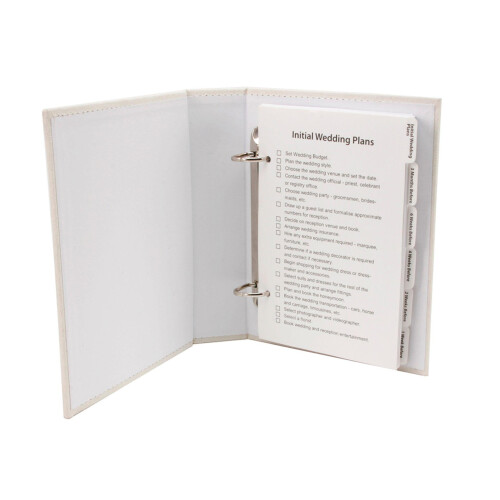 Amore Wedding Planner Cream Suede 2