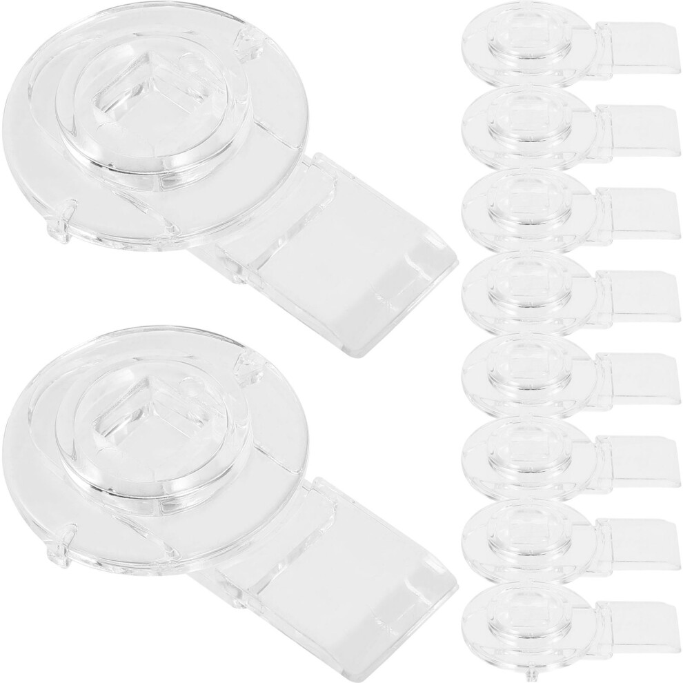 30Pcs Acrylic Door Lock Transparent Box Latch For Jewelry And Cabinets 3641285448285
