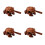 4Ensembles Accessoires Percussion Bois Grenouille Pour Bureau 4