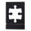 3Pcs Black Puzzle Lid Display Base and Portable Puzzle Accessory Stand 1