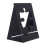 3Pcs Black Puzzle Lid Display Base and Portable Puzzle Accessory Stand 3