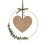 Celebrations Love Story 'Love' Hoop Wreath 1