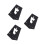 3Pcs Black Puzzle Lid Display Base and Portable Puzzle Accessory Stand 4