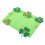 4Sets Light Green Felt DIY St Patricks Day Photo Frames with Shamrocks 2