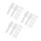 150Pcs White Plastic Shutter Repair Kit for Louvers Fix 4