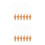 12Pièces Nez Costume Sorcière Beige Reutilisable Pour Cosplay 9
