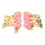 4Pièces Anklets Roses Cloches Pour Danse Et De 1