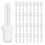 150Pcs White Plastic Shutter Repair Kit for Louvers Fix 3