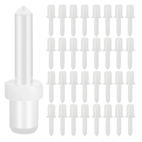 150Pcs White Plastic Shutter Repair Kit for Louvers Fix 2