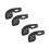 4Pcs Stable Bike Stem Extender Black Cycling Computer Mount 8