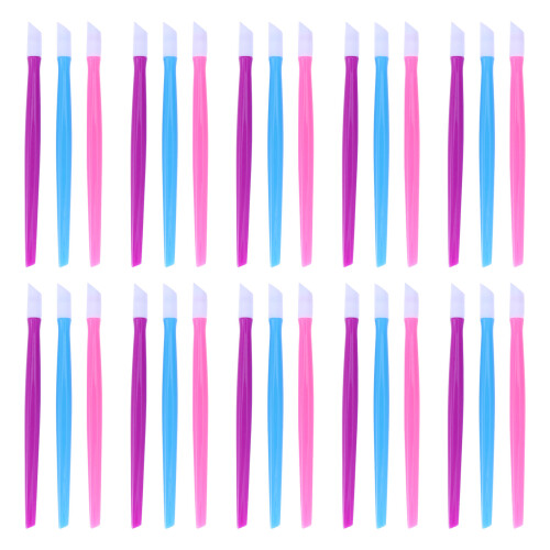 450Pcs Nail Art Sticks Plastic Cuticle Remover Pusher for DIY Nails 1