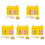 5Sets Color Sorting Toy Wooden Board for Toddler Learning Play 3