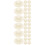 60Pcs Woven Mini Doll Hats Beige Small Craft Decorations 10