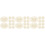 60Pcs Woven Mini Doll Hats Beige Small Craft Decorations 6