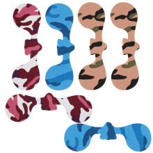 6Pièces Autocollants Visage Coton Antigel Multiusages Ski