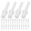 150Pcs White Plastic Shutter Repair Kit for Louvers Fix 2