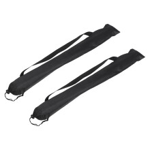 2Pièces Bat Baseball Polyester Noir Organisateur Portable Voyage