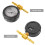 Manomètre Pression Carburant Auto En Alliage Aluminium Multiusage 7