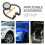 Manomètre Pression Carburant Auto En Alliage Aluminium Multiusage 8