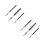 6Pièces Stylos Artistiques Ajustables Multi-Usage Craft 6