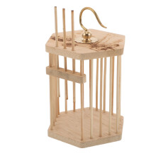 2Pièces Terrarium En Bambou Khaki Ventilé Pour Observation D'insectes