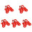 5 Sets Kids Tableware With Silicone Handle For Toddlers 3