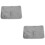 2Pcs Grey Cotton Pet Heating Pad No Electric Self Warming Mat for Pets 7