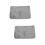 2Pcs Grey Cotton Pet Heating Pad No Electric Self Warming Mat for Pets 8