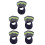 5Pièces Brim Casque Bleu Pe Anti-Uv Accessoire Construction 8