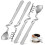 5 Pack Stirrers Swizzle Sticks For Cocktails Hanging Coffee Spoon 1