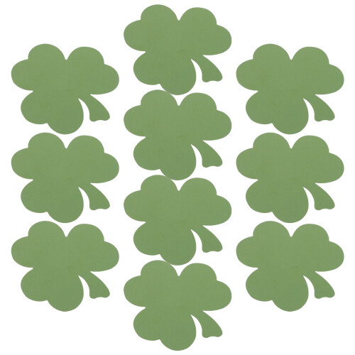 3Sets Green Leaf Paper Cutouts Decorative Wall Art for Classroom Decor 1