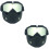 2Pcs Motorcycle Face Mask with Uv400 Goggles Assorted Color 6
