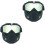 2Pcs Motorcycle Face Mask with Uv400 Goggles Assorted Color 3