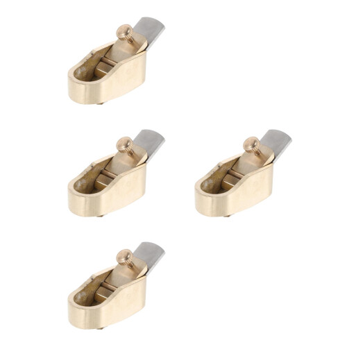 4Pièces Mini Rabot En Laiton Pour Ajustement Pont Violon Précis 1