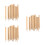 300Pièces Crayons De Score Golf Bois Mini Usage Polyvalent 5