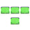 4Pièces -Partitions ABS Vert Pliable Portable Pour Musiciens 8