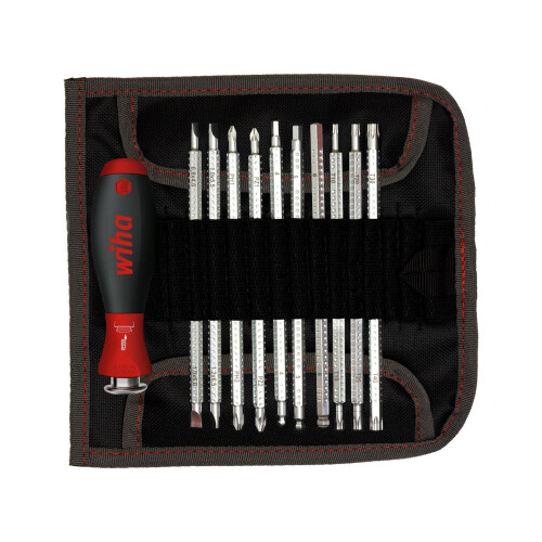 Wiha Wiha System 6 Softfinish Interchangeable Screwdriver Set, 12 Piece
