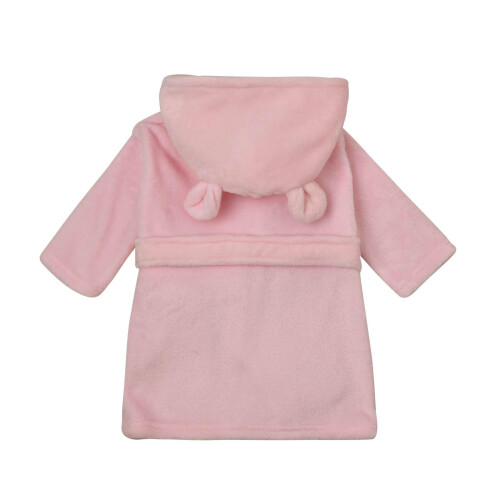 Bambino Baby's First Dressing Gown - Pink 3-6 Months 2