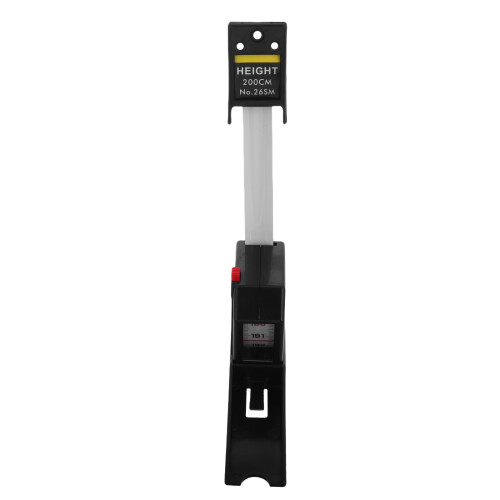 3Pièces Dispositif Hauteur Portable Durable Abs/pvc Noir