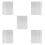 50Pièces Outil Centrage Bougie Acier Inoxydable Argent DIY 8