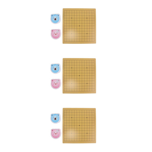 3Pièces Ensemble Go Enfant Double Plateau Cartoon Multi Couleurs 2