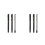 6Pièces Stylos Brosse Débutants Pointe Fine Acier Nylon 6