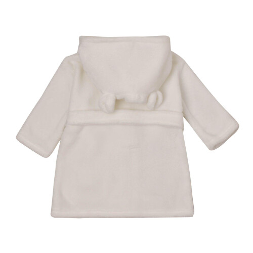 Bambino Babys First Dressing Gown - White 3-6 Months 2
