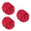 6Pièces - Moxibustion Rouge Tissu Large Couverture 5