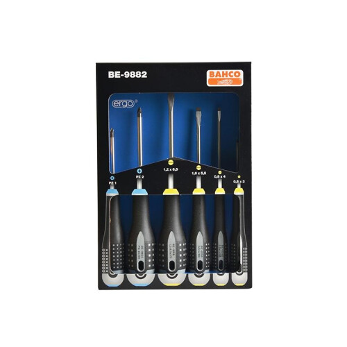 Bahco Bahco Be-9882 Ergo Screwdriver Set, 6 Piece 2