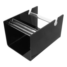 2Pièces Porte-Rouleaux Autocollants En Noir Ajustable