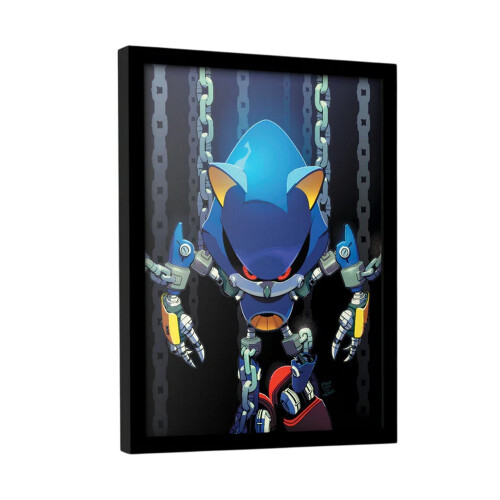 Sonic The Hedgehog Sonic The Hedgehog Chain Framed Poster 1